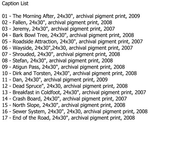 Caption List